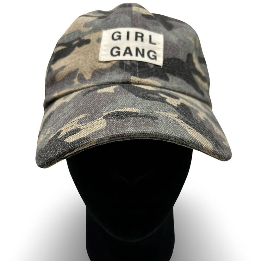 David &‎ Young Girl Gang Baseball Cap Camo Girl Power Brunch Bride Tribe Weekend